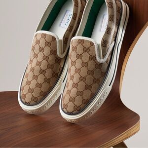 Gucci Tennis 1977 Slip-On Sneaker size 38.5
Like New.  Worn once.